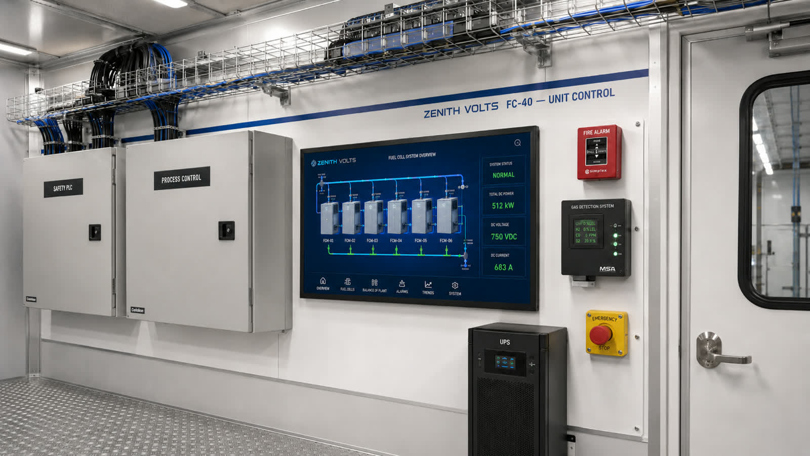 FC-40 control room concept rendering